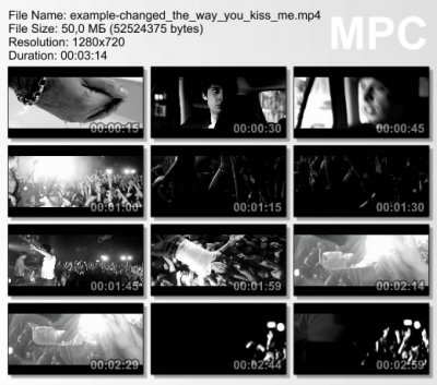 Example - Changed the way you kiss me